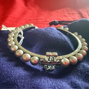 Tory Burch Britten pearl cuff